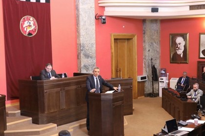 Посланик Веселин Вълканов взе участие в редовно заседание на Комисията по външна политика на парламента на Грузия 